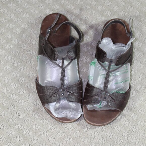 Merrell Micca Mahogany Leather Sandals - Picture 1 of 5